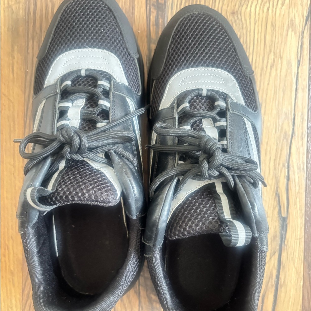 Mens Christian Dior b22 black/grey reflective size 12 - Picture 5 of 8